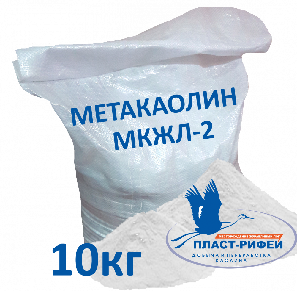 Метакаолин (мешок 10 кг)
